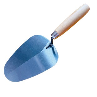 砌砖工具圆头灰铲大铲长圆型瓦工灰匙抹灰刀铺砖铲子水泥沙灰腻子