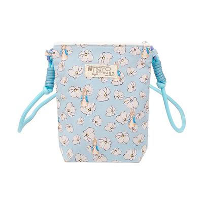 卡通帆布斜挎迷你手机包百搭便携