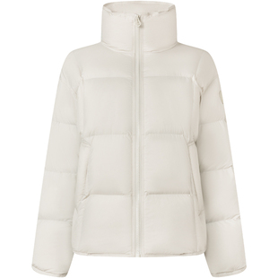 坦博尔短款羽绒服女时尚立领泡芙保暖舒适加厚小个子百搭秋冬外套