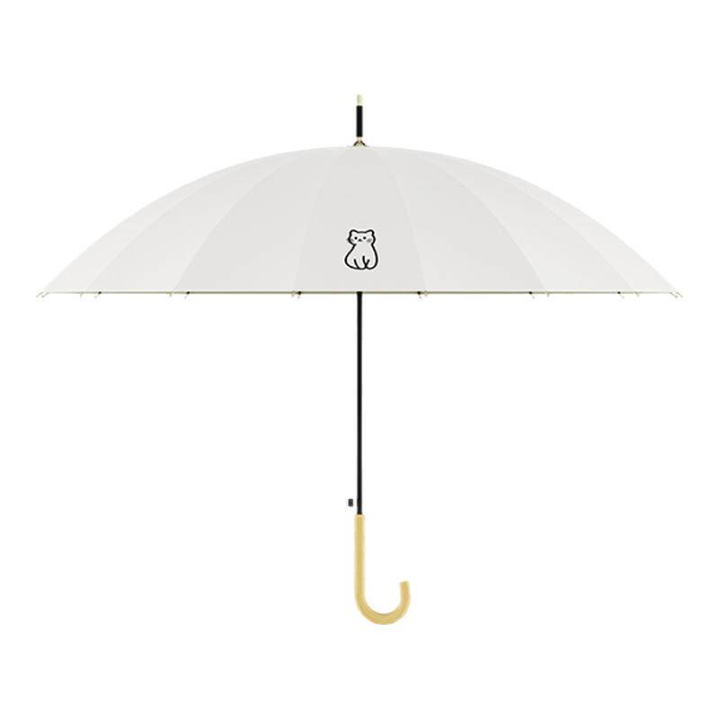 造物集8骨不锈钢抗风黑胶晴雨伞