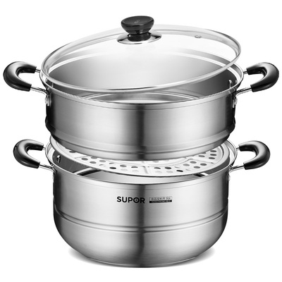 苏泊尔蒸锅304不锈钢28cm大号