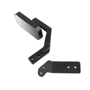 适用jeep吉普07-23年牧马人越野改装引擎盖机盖扣倒车辅助镜配件