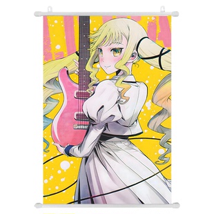 摇滚乃是淑女的爱好 黑铁音羽 白矢环周边二次元周边海报挂画墙画