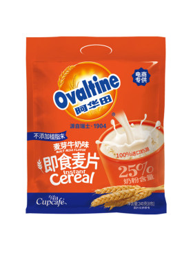独立小包麦片阿华田免煮进口奶源