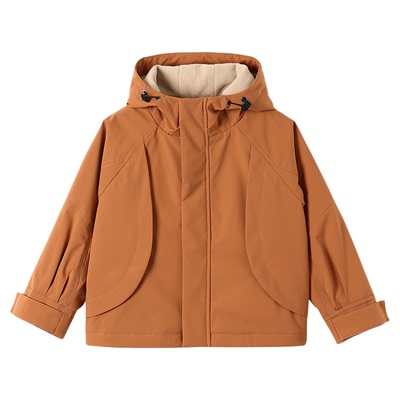 允儿妈女童杜邦三防连帽冲锋衣