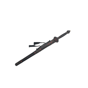 龙泉复古宝剑八面花纹钢乌木永乐剑古风装饰收藏品摆件未开刃