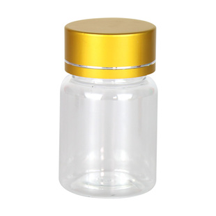 分装瓶60/100/150/250ml大口透明瓶胶囊瓶包装瓶塑料瓶加厚