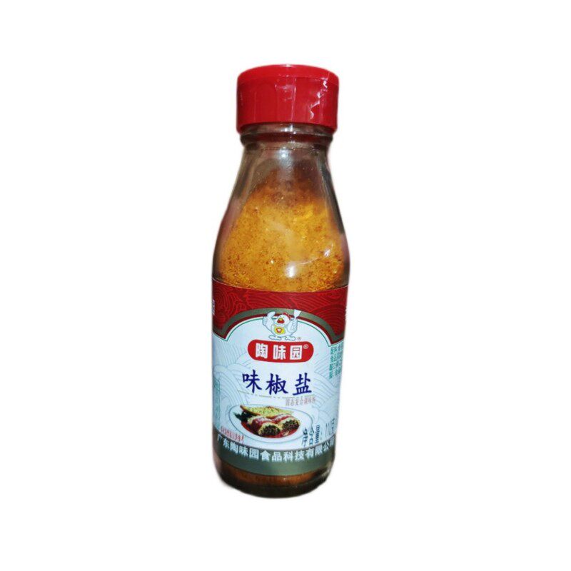 陶味园味椒盐110g玻璃瓶广东省