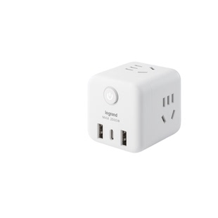 罗格朗魔方插座充电插排排插插线板多功能家用转换器宿舍快充便携