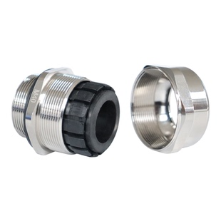 蓝盛 增安粉尘防爆铜镀镍电缆接头IP68防水格兰头金属葛兰固定头