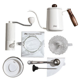 Bincoo手冲咖啡壶套装手磨咖啡机手摇手冲壶咖啡研磨器具滤杯全套