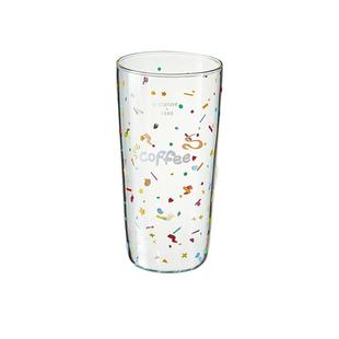 卡罗特高硼硅玻璃杯女高颜值家用耐高温可爱咖啡杯泡牛奶水杯子