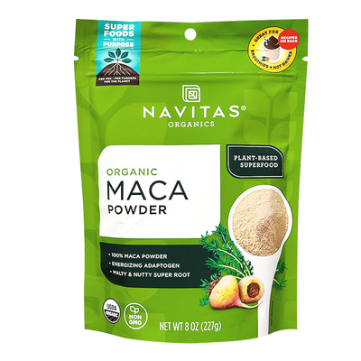 现货Navitas玛卡粉无糖纯玛咖粉