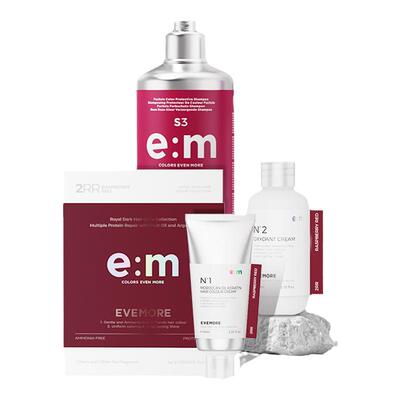 EVEMORE微醺莓红染发膏女染发剂纯植物粉固色洗发水【部分临期】