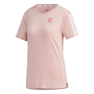 Adidas/阿迪达斯正品2020夏季新款NEO 女子休闲运动短袖T恤GL1132