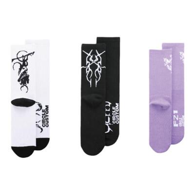 中筒袜加厚街头情侣外穿长袜