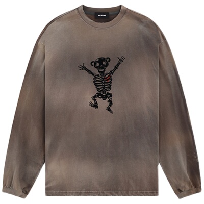 早春长袖骷髅WE11DONE