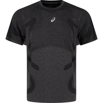 亚瑟士男子运动透气短袖