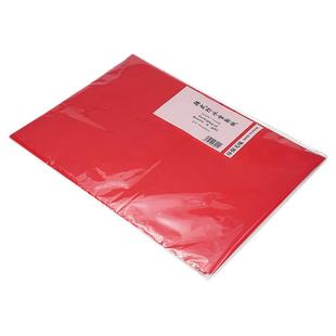 网红哑光胭脂红雪梨纸手揉塑形水果礼盒花篮纸装饰内衬纸彩色花纸