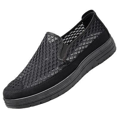 老北京网鞋男夏季防滑软底休闲鞋