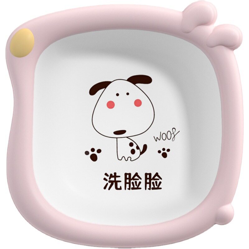 婴儿洗脸盆不折叠新生婴儿洗脸盆卡通宝宝专儿童洗屁屁私处小盆子