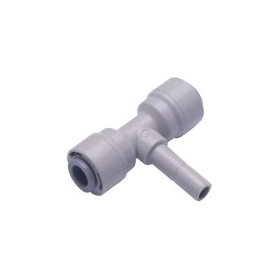 中荷2分正T型插杆 净水器接头配件 RO机纯水机快速接头管件1820-G