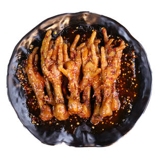 秀彬家园 韩式辣鸡爪加热即食 韩国火辣鸡爪延边延吉鸡爪夜宵熟食