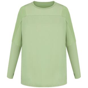 大码长袖瑜伽服女速干服胖mm跑步宽松200斤健身服秋冬季运动套装