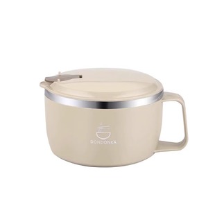 304泡面碗不锈钢饭盒大容量学生宿舍泡面神器餐具保温高颜值面碗