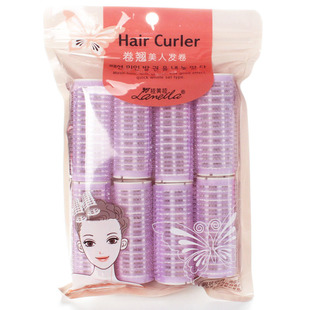 自粘不伤发懒人蓬松头发卷发器头帘卷发筒梨花卷发棒空心卷大中小