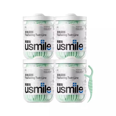 笑容加usmile小海马柠檬味牙线