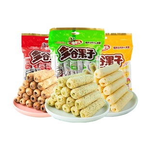 米老头米果卷多谷果子能量棒糙米粗粮米果办公室零食小吃休闲食品