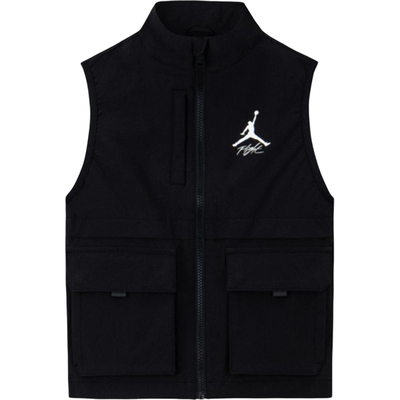 Nike/耐克正品2025JORDAN大童立领马甲户外JD2332044GS-002