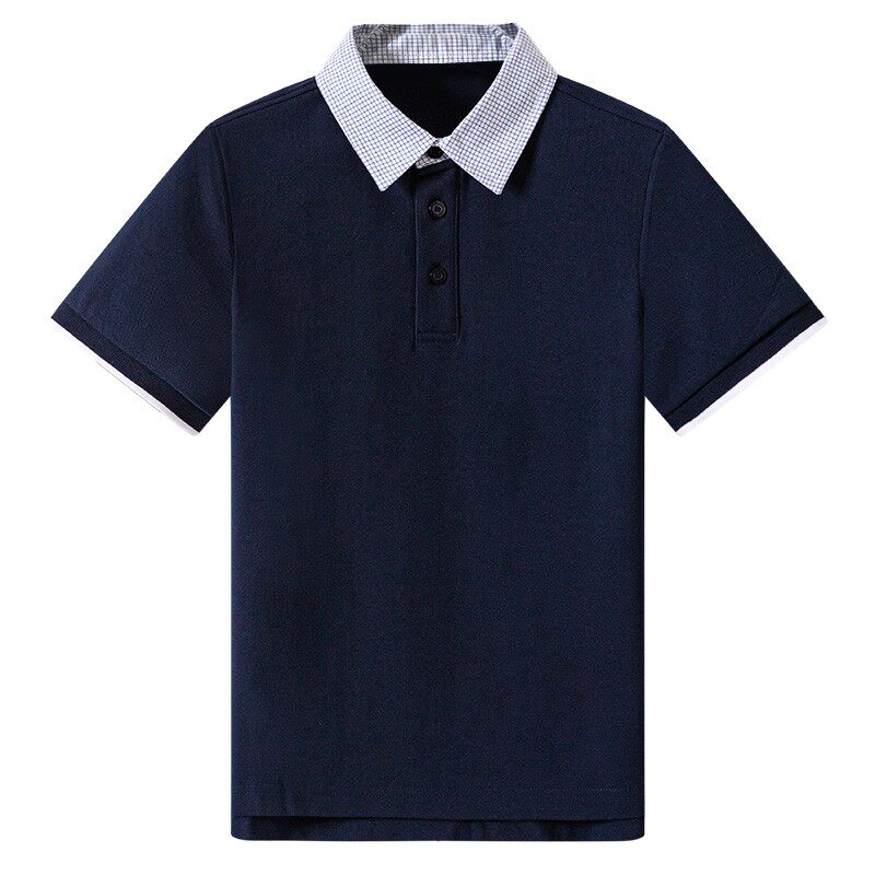 校服polo衫男女童短袖T恤