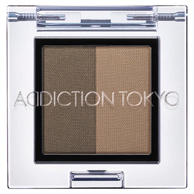 日本正品ADDICTION TOKYO双色眉粉自然显色防水防汗不易脱色新手