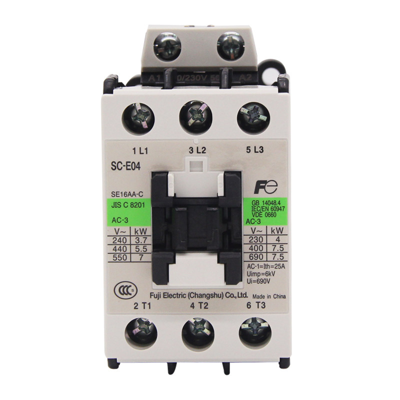 富士常熟接触器SC-E02 E03 E04 E05PAC220V110V380V E02/G DC24V