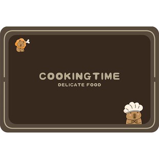 厨房地垫防滑专用防油防水可擦免洗2026新款家用门口耐脏脚垫地毯