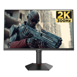 HKC显示器27英寸2K电竞300HZ高刷银河V7升降电脑320屏幕G27H4Plus