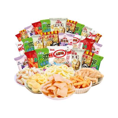 上好佳鲜虾条鲜虾片零食