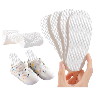 一次性木浆儿童鞋垫可裁剪男童女童宝宝小孩专用吸汗防臭透气夏季