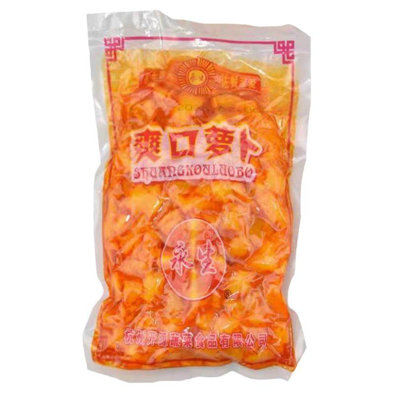 永生甜辣爽口萝卜干下饭菜400g