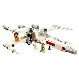 拼图拼搭75301星球大战卢克天行者的X翼战斗机拼装中国积木玩具