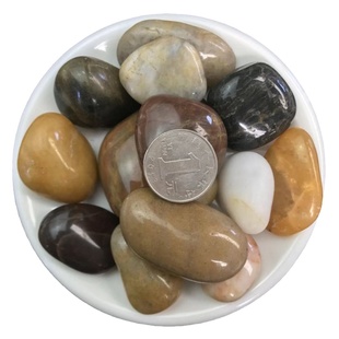 50斤鹅卵石铺路铺地庭院园林造景天然大小石头雨花石原石鹅软暖石