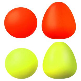 鱼漂醒目豆硅胶超轻泡沫硅胶放大近视加粗荧光尾荧光尾浮珠对撞