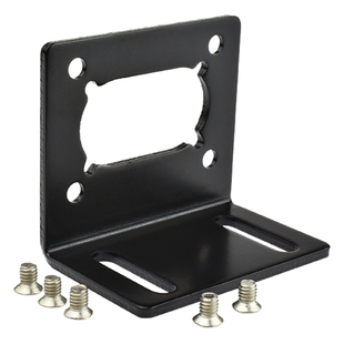 5840微型直流减速调速电机涡轮蜗杆低速小马达固定支架卧式架配件