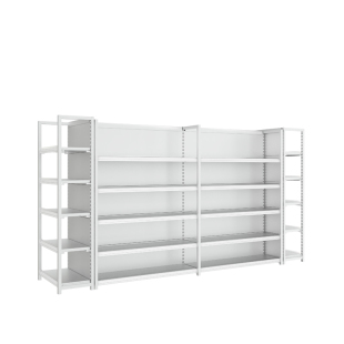 超市货架母婴店孕婴店洞洞板货架单面双面中岛货架展示架药店货架