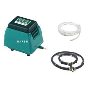 海利超静音氧气泵鱼缸增氧泵鱼池养鱼专用气泵户外锦鲤池打氧机