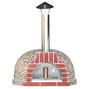 意式果木柴火披萨炉燃气比萨炉碳烤窑烤面包窑炉民宿农庄黑窑