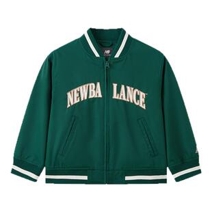 New Balance NB童装外套男女儿童春秋棒球服梭织夹克ND7AF1E013