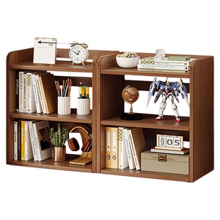 桌上书架桌面置物架办公桌收纳餐桌宿舍书桌多层小层架工位分层柜